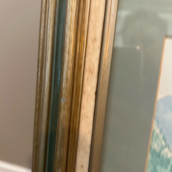 Lovely Sailboat Print beautiful colours and aspect as it sails down the inlet - Picture 7 of 16